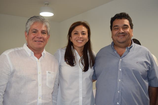 Armando Serrano, Cielo González y Jorge Luis García.